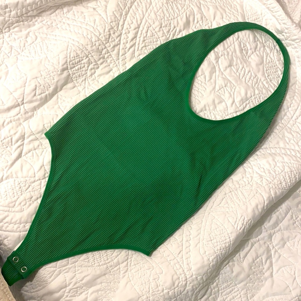 NEW Aritzia Green Bodysuit